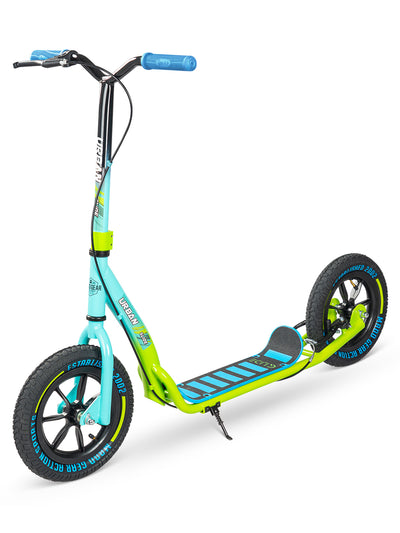 Madd Gear Retro Flash back EZ Ride Urban Glide commuter scooter adults teens kids boys girls teal lime green malibu