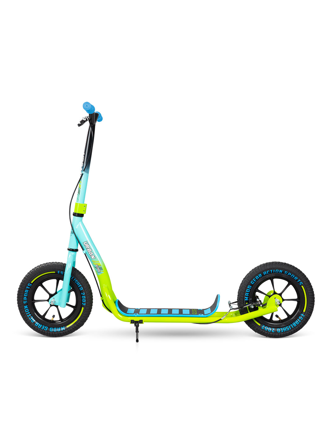 Madd Gear Urban Glide Bird Renegade Commuter Scooter Teal Lime Green Malibu Brake