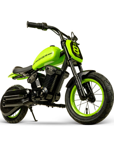 Madd Gear My 1st Mini Electric Motorcycle Razor GoTrax Kids Boys Girls Green Black