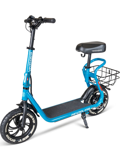 MG Madd Gear Commuter Electric Pendolare 300 Scooter Teens Adults GoTrax Jetson Blue