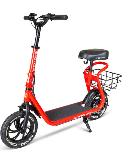 MG Madd Gear Commuter Electric Pendolare 300 Scooter Teens Adults GoTrax Jetson Red