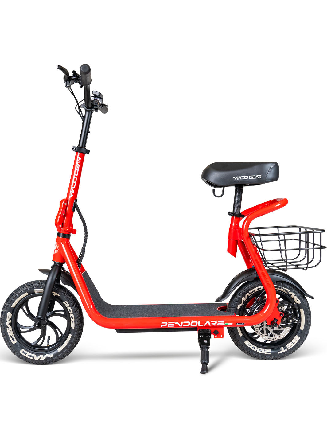 Madd Gear Pendolare 300 Electric Commuter Scooter - Red Pepper