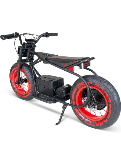 Madd Gear Madgear E-Bike Roadster 600 Electric Bike Black Red