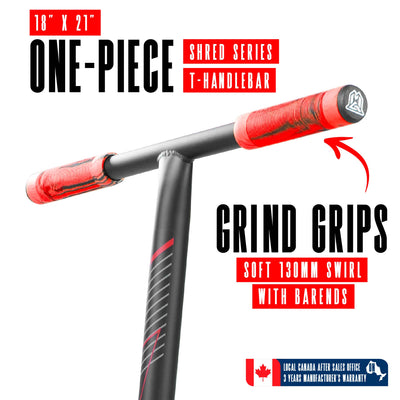 Red MG1 Raven Pro Scooter – Strong and Fast Stunt Scooter for Skatepark Tricks