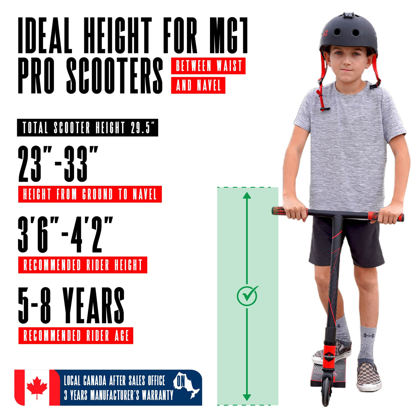 Madd Gear MG1 Raven Pro Stunt Scooter – Lightweight Trick Scooter for Kids and Beginners