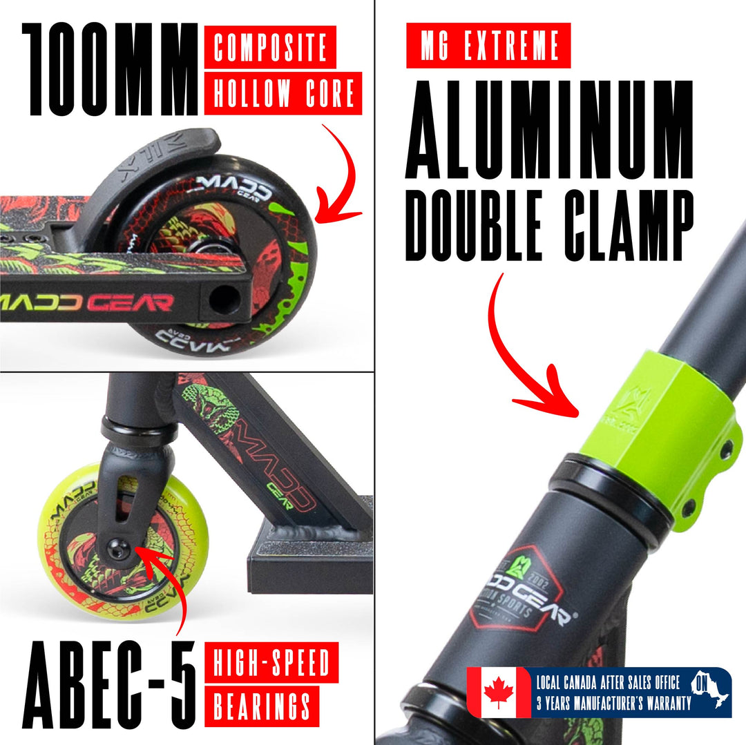 アングラ レア RUGGEDNESS MADDDRAMA HIPHOP KOCO Madd Gear MG2 Obsidian Pro Scooter - Venom – Madd Gear Canada