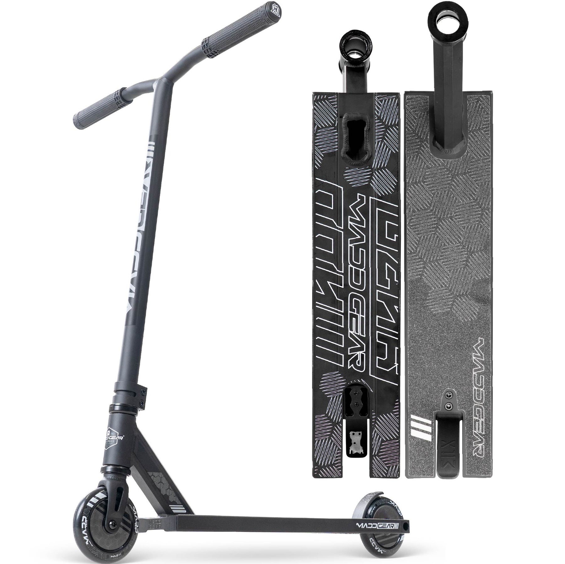 Madd Gear MG3 Zen Pro Scooter - Black / Black – Madd Gear Canada
