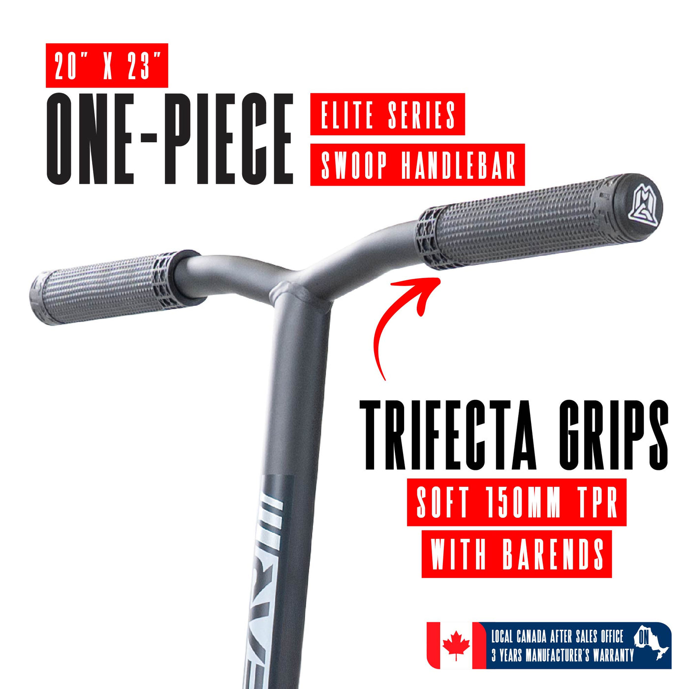 MG3 Zen Pro Scooter - Black Black, featuring a sturdy deck, steel handlebars, and 110mm wheels, designed for kids 8+ to perform tricks at skateparks.