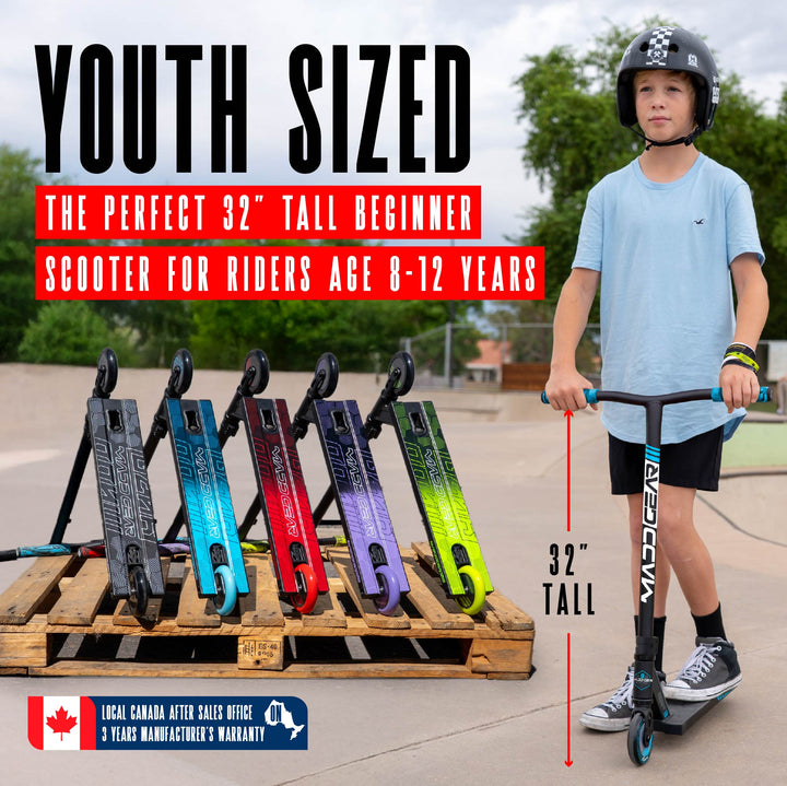 Madd Gear MG3 Zen Pro Scooter - Black / Green – Madd Gear Canada