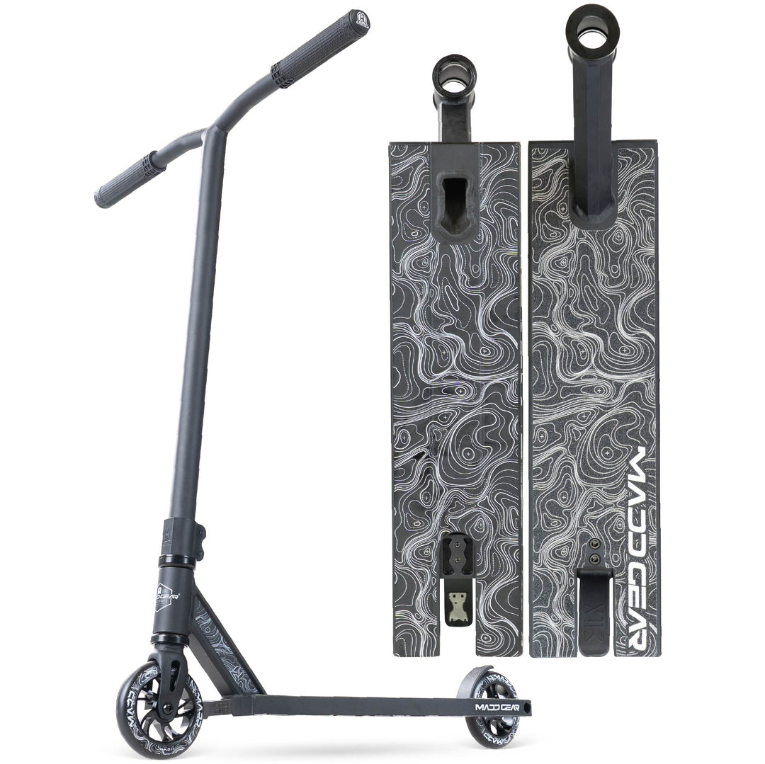 Madd Gear MG4 Titan Pro Scooter - Black / Black – Madd Gear Canada