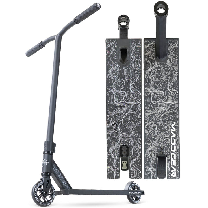 Madd Gear MG4 Titan Pro Scooter - Black / Black – Madd Gear Canada