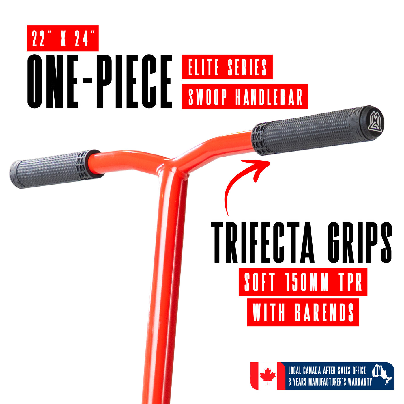 Madd Gear MG4 Titan Pro Scooter with a robust handlebar, sleek non-integrated aluminum deck, and alloy core wheels, designed for stability and control in skatepark tricks.