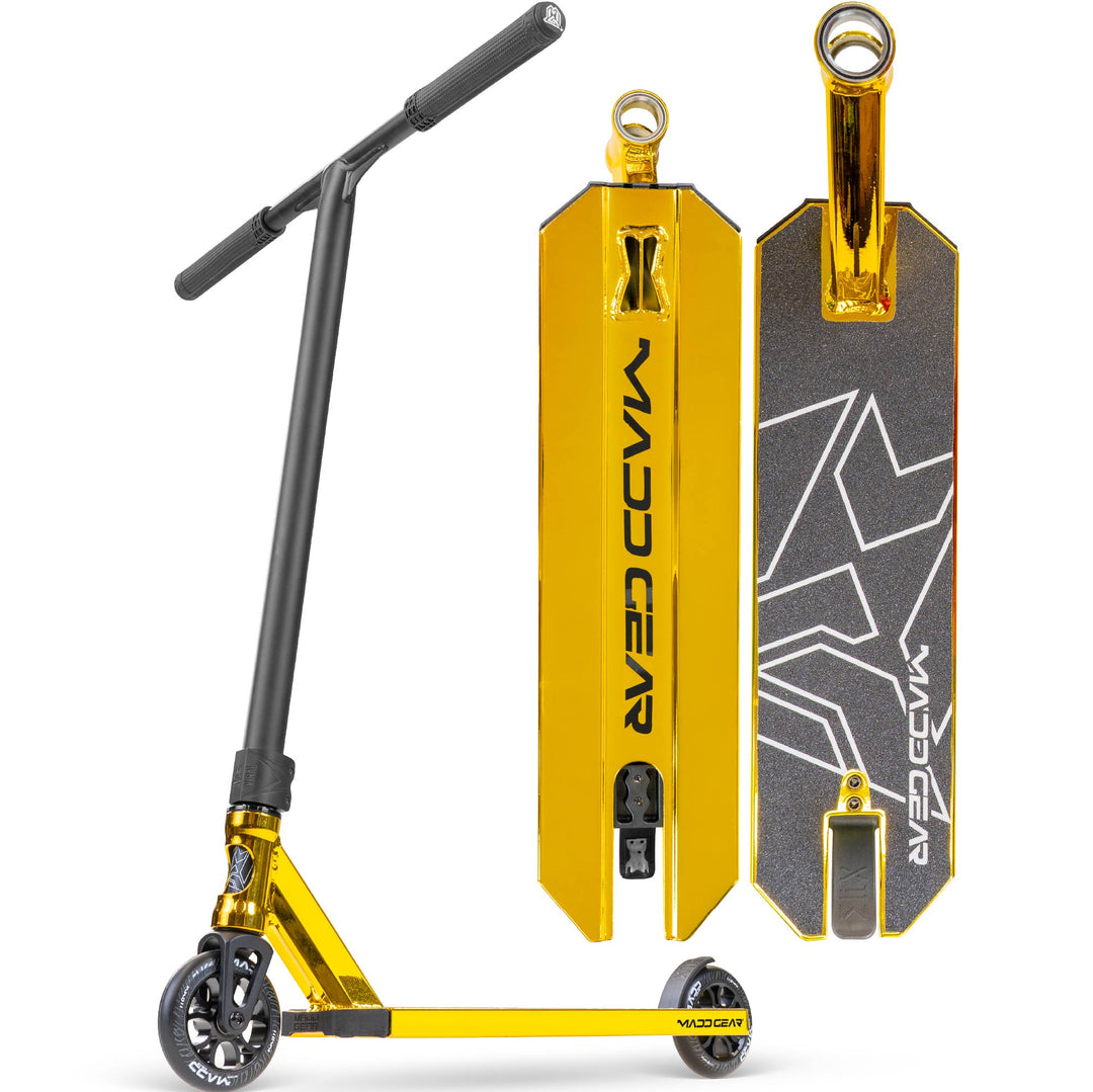 Madd Gear MG6 Kinetic Pro Scooter - Gold / Black – Madd Gear Canada
