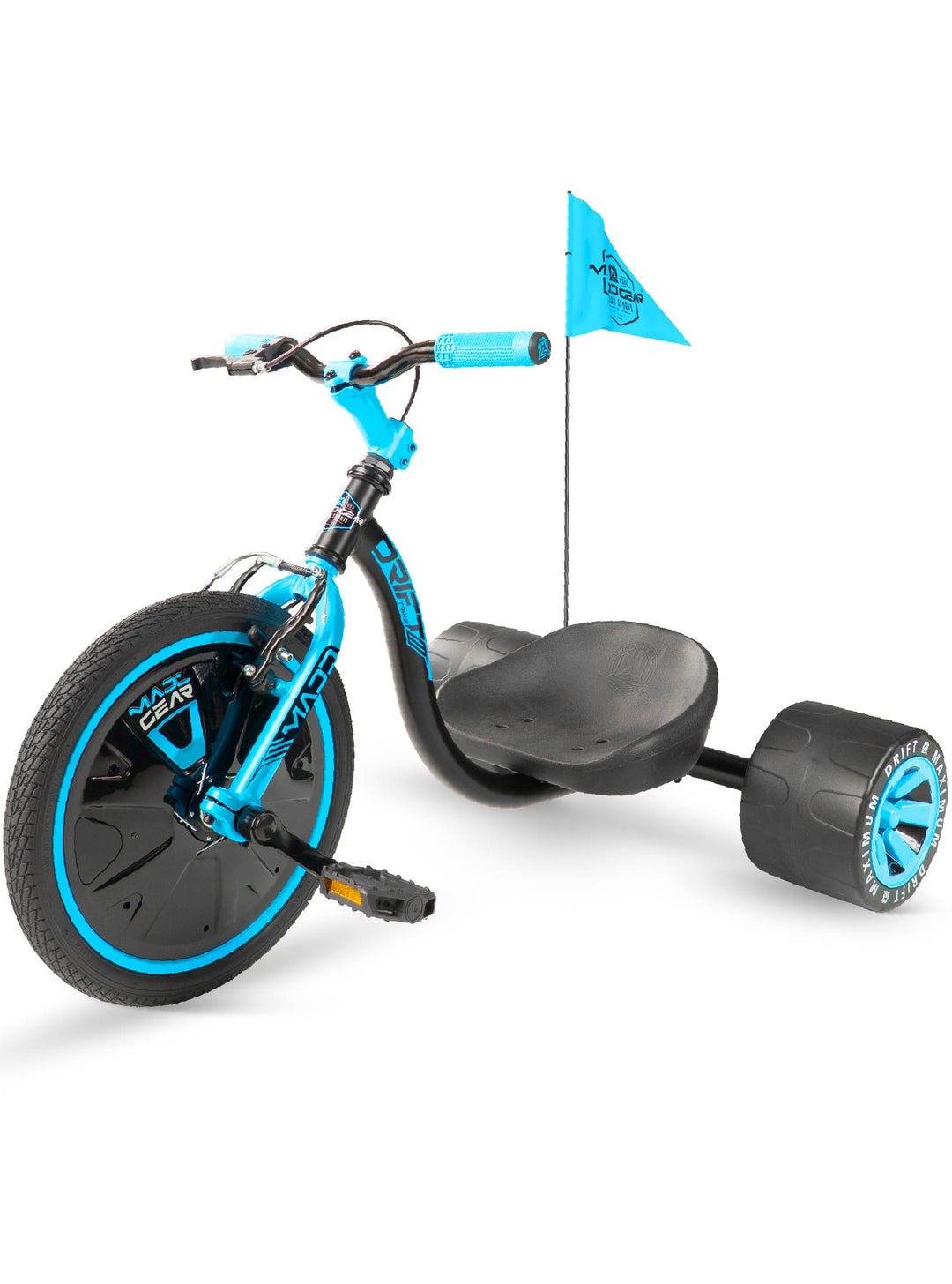 Drift Trike for Kids Ages 5+ with Adjustable Seat and Big