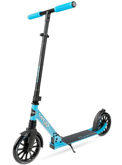 Madd Gear MG Metro Cruise 250 Folding Commuter Scooter in Blue Black  – Stylish design, perfect for urban commuting and leisure rides