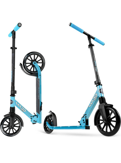 Madd Gear MG Metro Cruise 250 Folding Commuter Scooter in Blue Black  – Stylish design, perfect for urban commuting and leisure rides