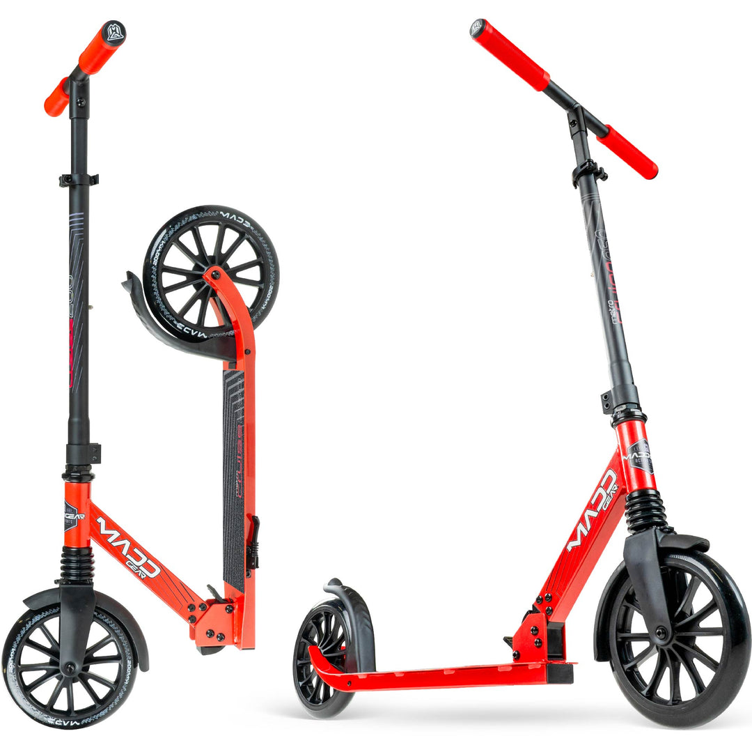 Madd Gear Metro Cruise 250 Folding Scooter - Red / Black – Madd