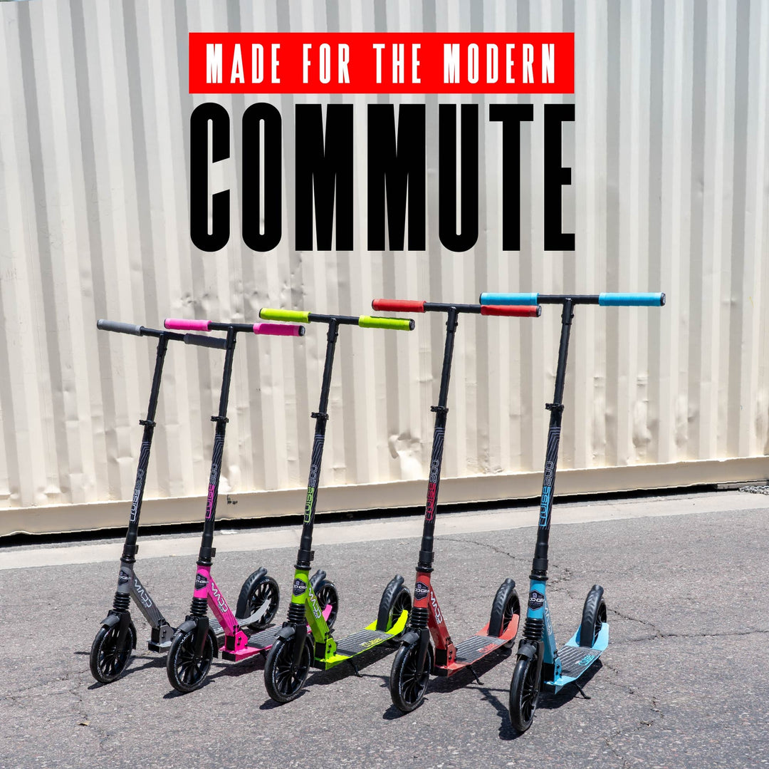 Madd Gear Metro Cruise 250 Folding Scooter - Red / Black – Madd