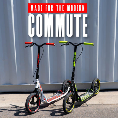 Madd Gear Bird Commuter Razor Flashback Renegade Scooter Teens Adults Boys Girls Black Green Metro Glide 300