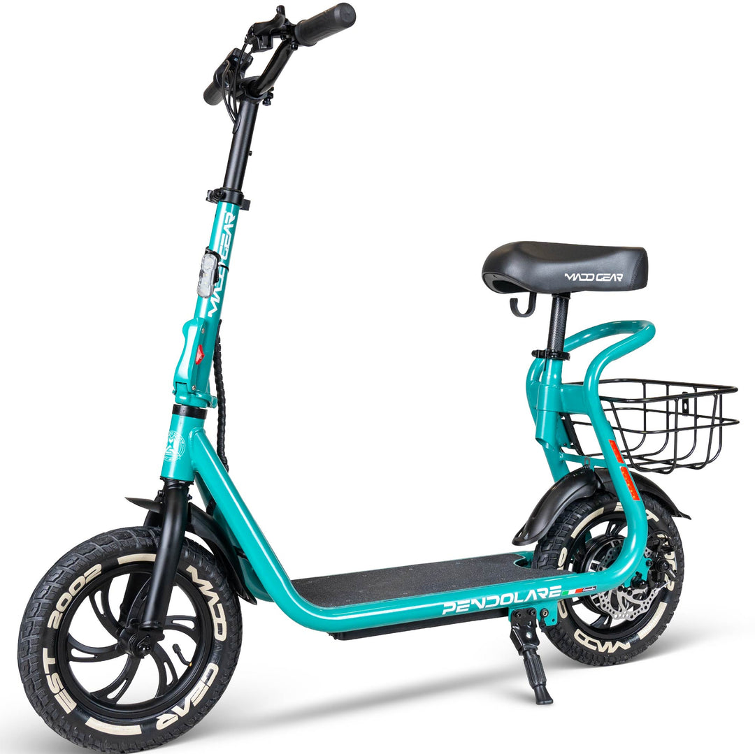 piyodora Madd Gear Pendolare Electric Folding Scooter - Pistachio Teal
