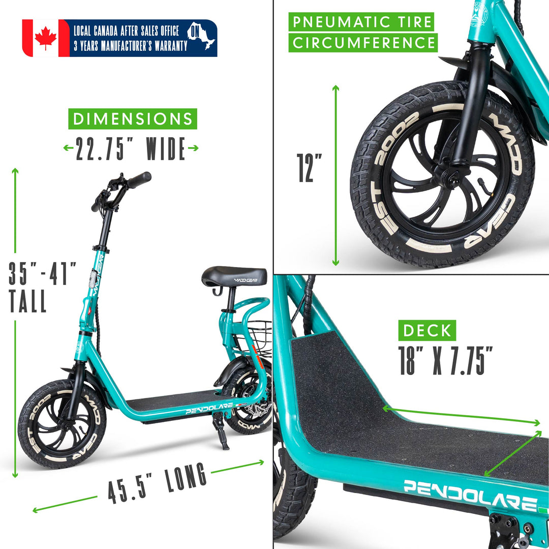 2025MGPENDOLAREELECTRICSCOOTER
