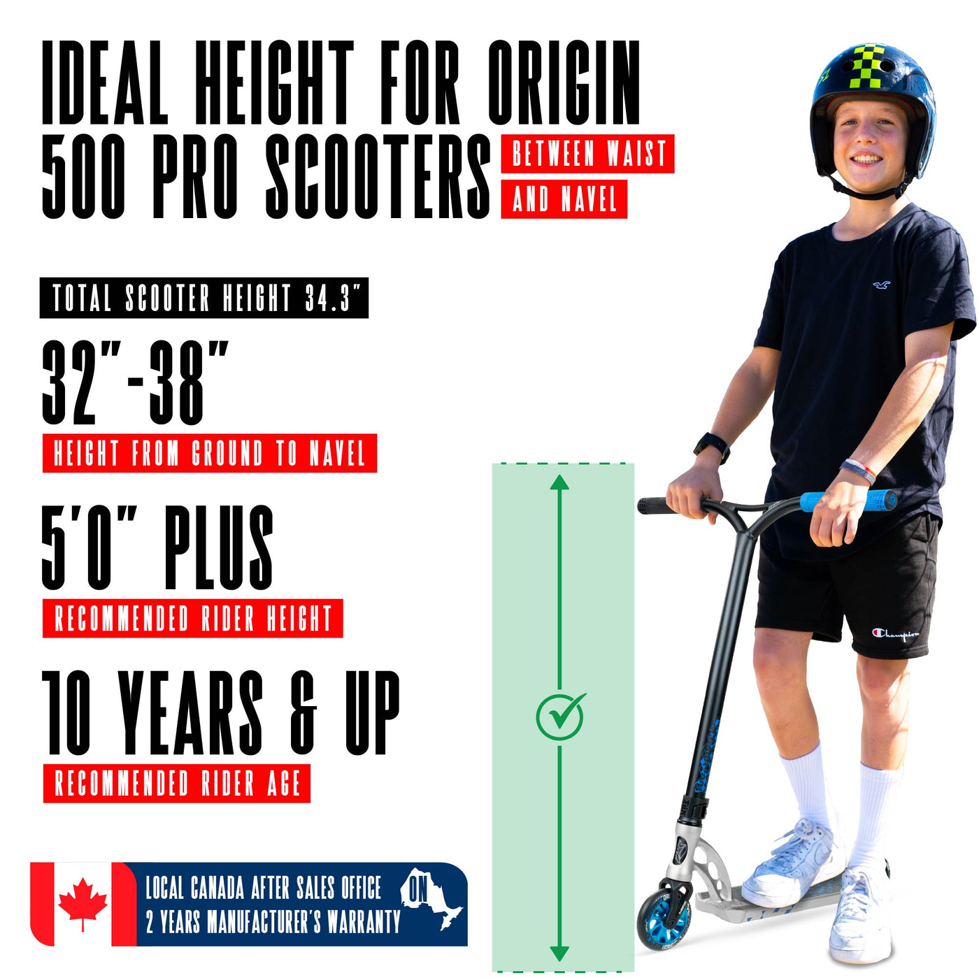 Madd Gear Origin 500 Pro Scooter - Scalene – Madd Gear Canada