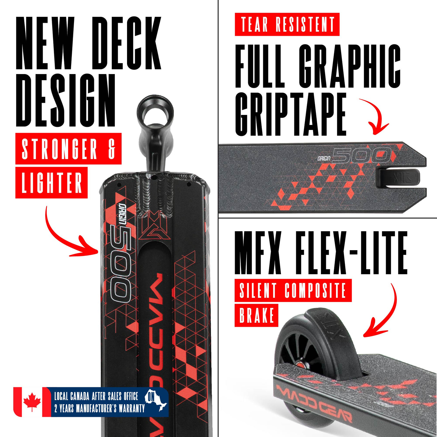 Madd Gear Origin 500 Pro Scooter - Trigon – Madd Gear Canada