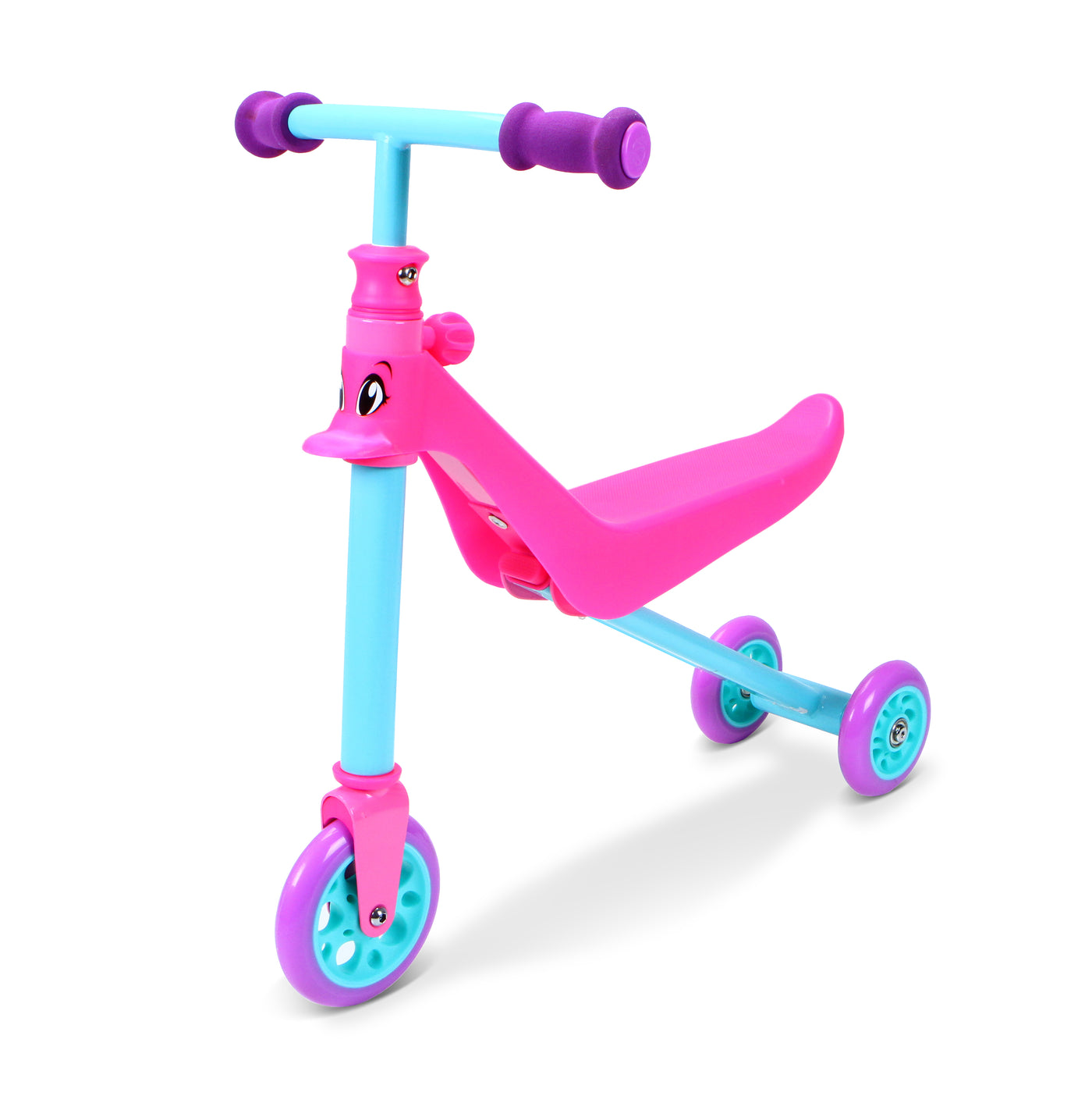 ZYCOM ZYKSTER SCOOTER 2-IN-1 - Pink Teal