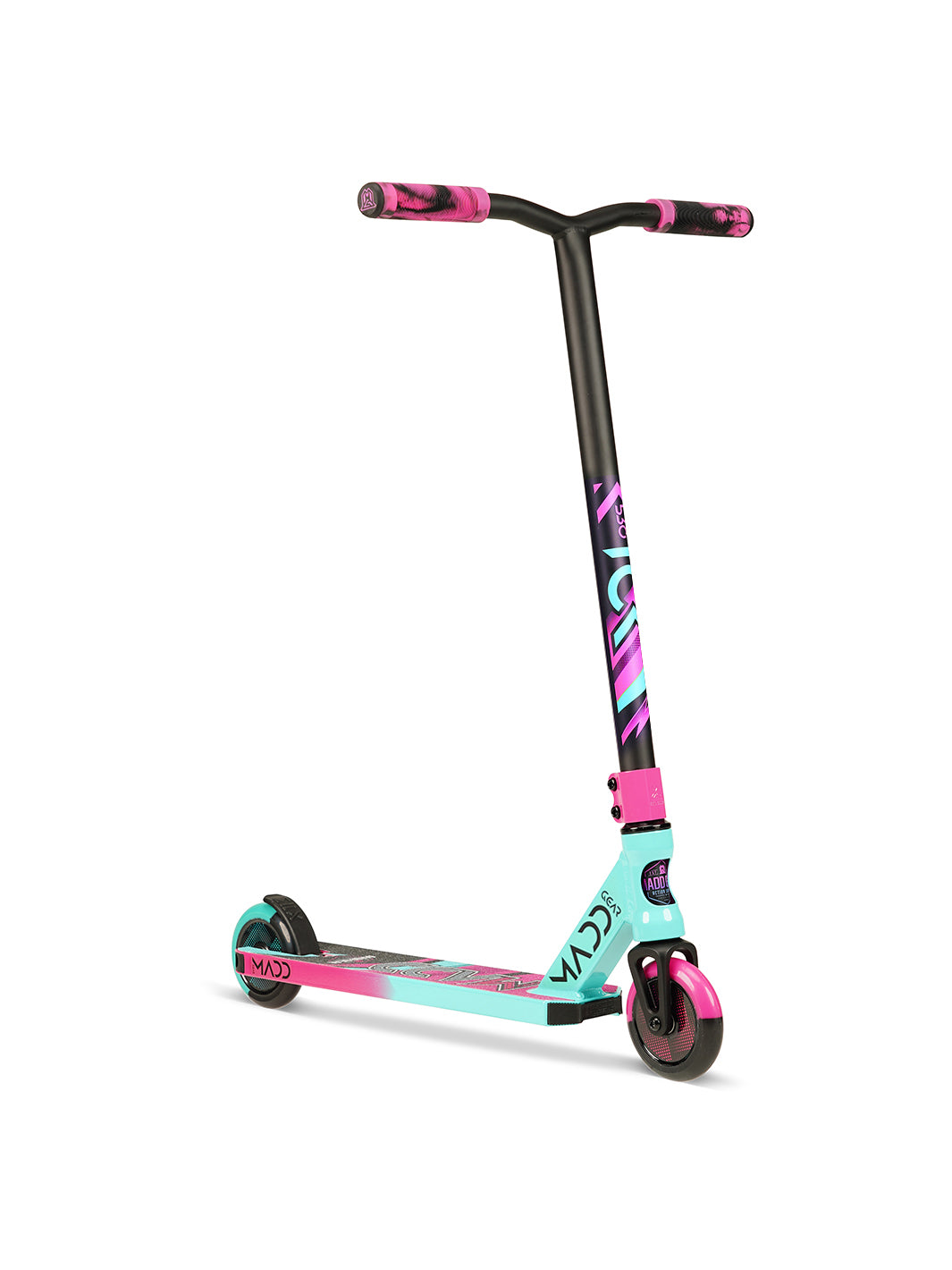 Madd Gear Kick Pro Stunt Scooter Teal Pink Complete Strong Best