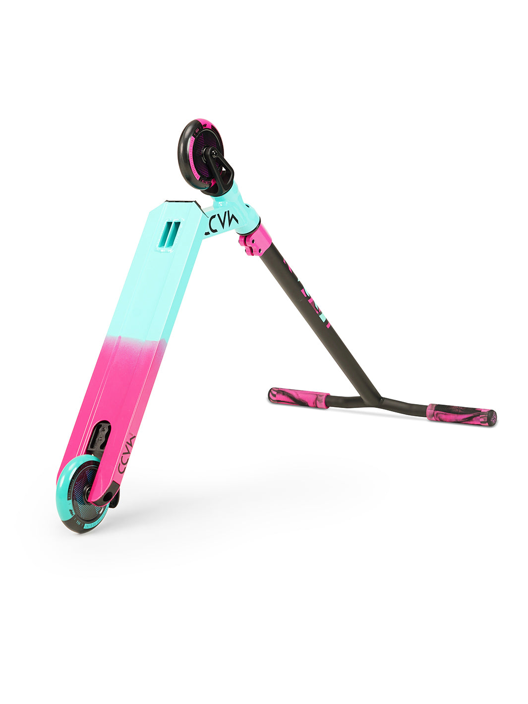 Madd Gear Kick Pro Stunt Scooter Teal Pink Complete Strong Lightweight