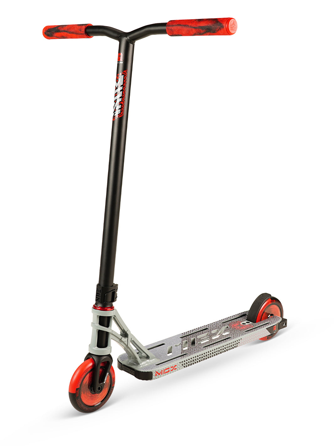 MGX P2 Pro Stunt Scooter Complete Gray Red Madd Gear MGP