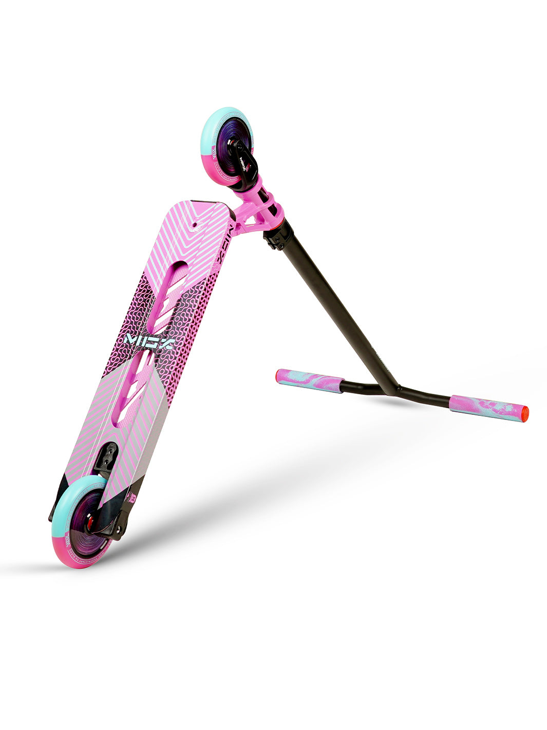 Madd Gear MGP MGX Pro P2 Stunt Scooter Pink Teal Complete Lightweight