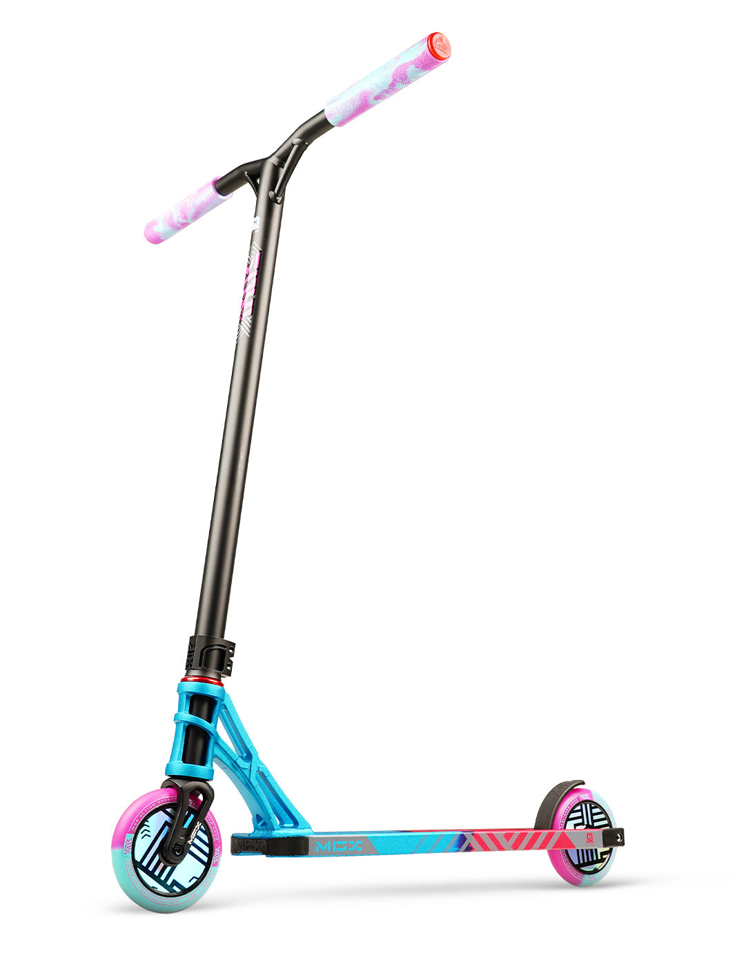 MGX T2 Team Complete Pro Stunt Scooter madd Gear Blue Pink Lightest
