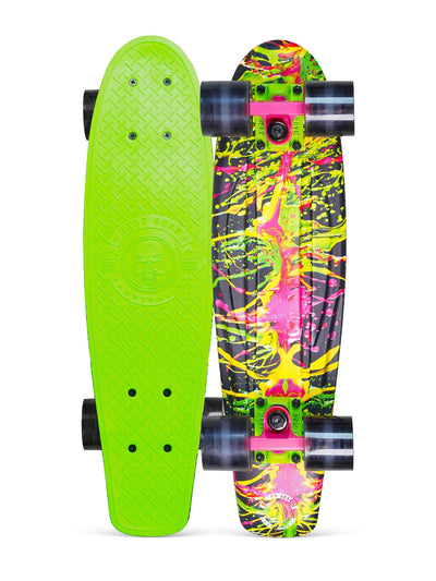 Madd Gear retro penny skateboard plastic complete green boys girls