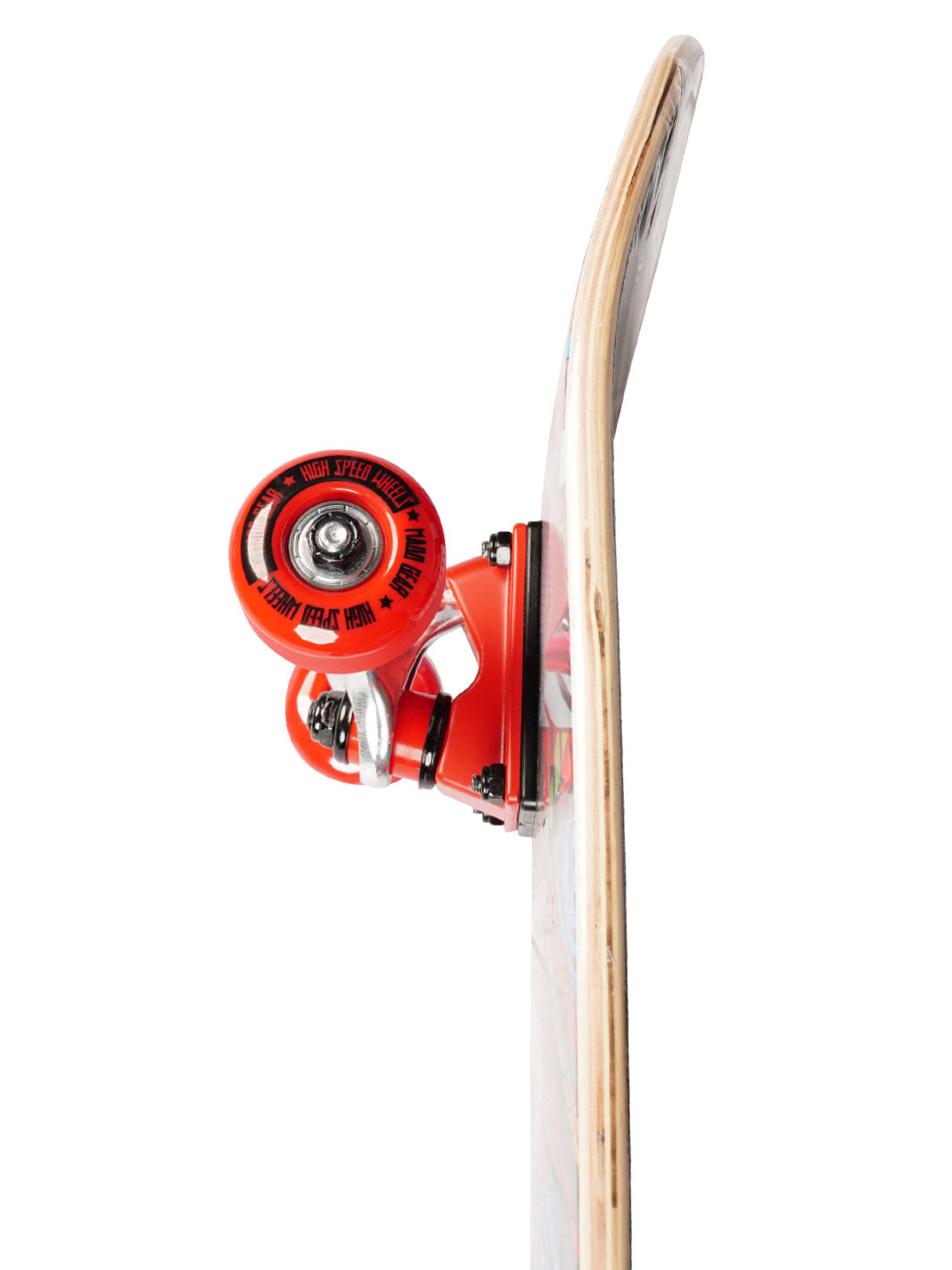Madd Gear Skateboard Complete ply maple red wheels bearings