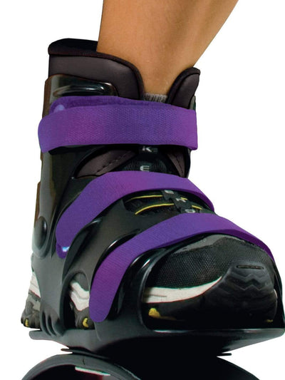 Madd Gear Boosters Boost Boots Kids Jumping Shoes Kangaroo Bouncing Kangoo Light-Up Lights LED Purple Shoes Slip in